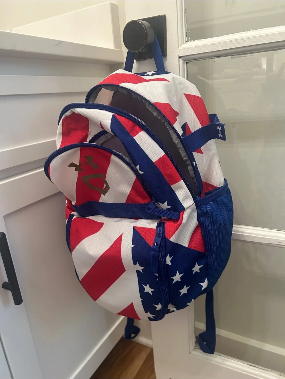 Under Armour Red White and Blue Stars & Stripes Backpack